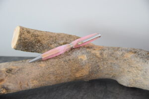 Stylo Bille Artisanal – Métal chromé et Résine