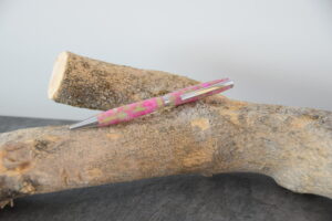 Stylo Bille Artisanal – Métal chromé et Résine